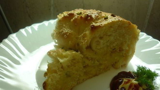 Рецепт Простой пирог с картошкой