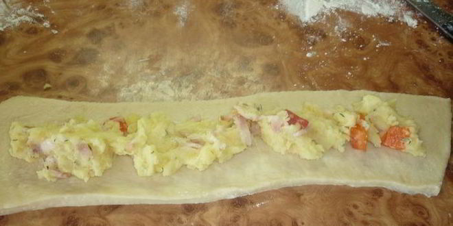 Рецепт простой пирог с картошкой