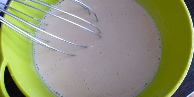 Рецепт пряный яблочный пирог-блин