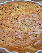 Самый простой заливной пирог на сметане