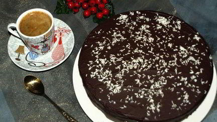 Рецепт Шоколадно-кокосовый пирог