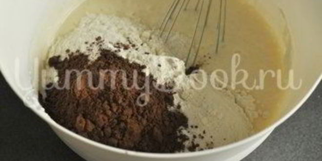 Рецепт шоколадный пирог на сметане в мультиварке