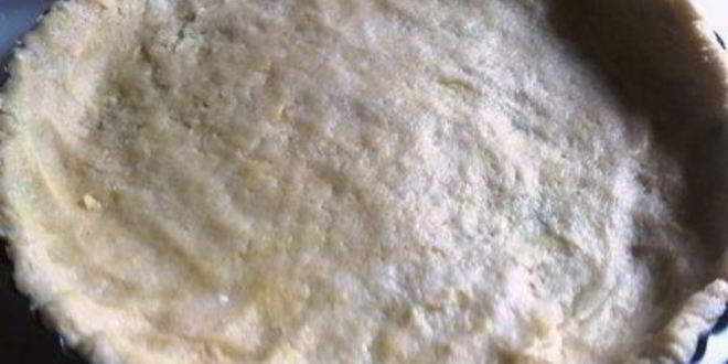 Рецепт теплый черничный пирог