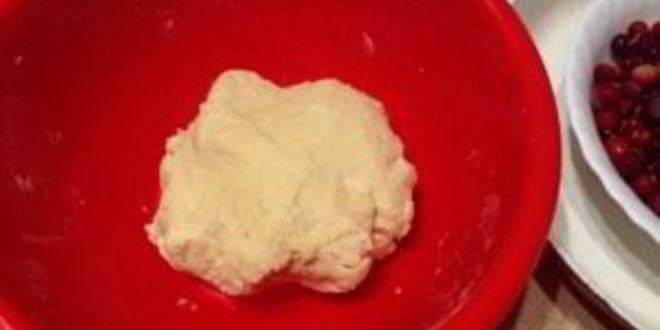 Рецепт тертый пирог с клюквой