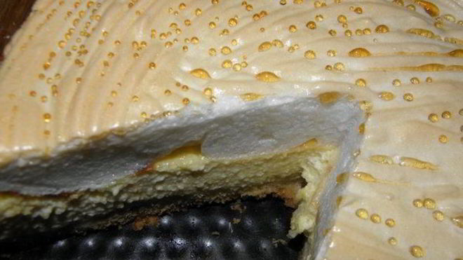 Рецепт Торт-пирог Слезы ангела с творогом