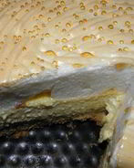 Торт-пирог Слезы ангела с творогом