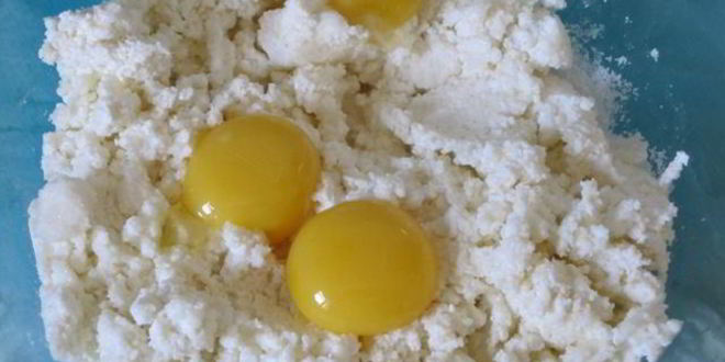 Рецепт творожного пирога капелек янтари