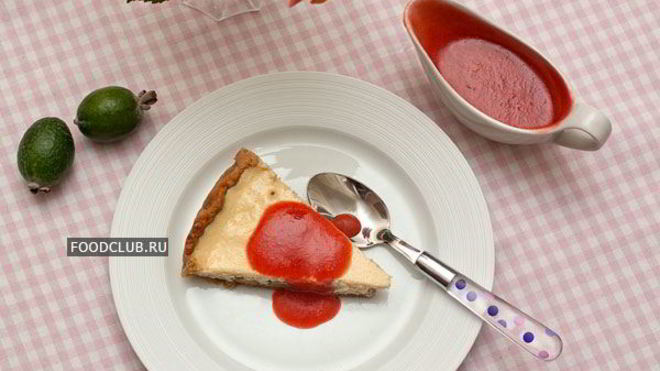 Рецепт Творожный пирог с фейхоа