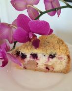 Творожный пирог с нектаринами