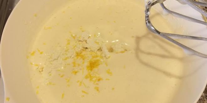 Рецепт творожный пирог с нектаринами