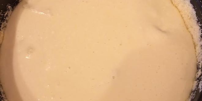 Рецепт творожный пирог с нектаринами