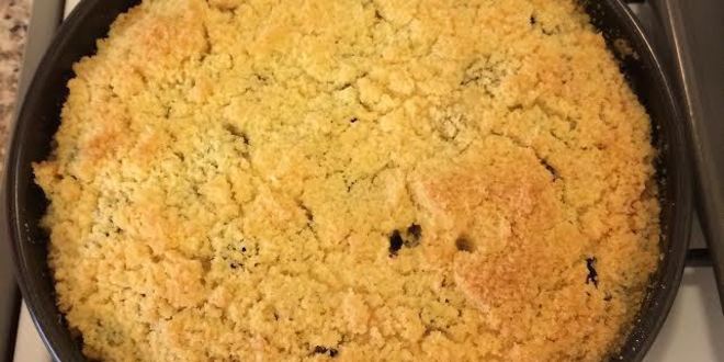 Рецепт творожный пирог с нектаринами