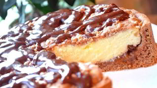 Рецепт Творожный пирог с вареньем