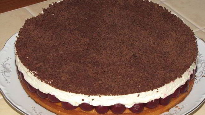 Рецепт Вишневый пирог Наслаждение