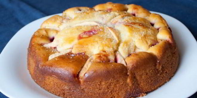Рецепт яблочно-медовый пирог
