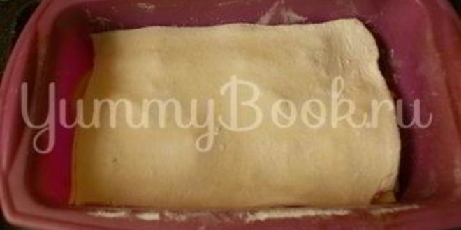 Рецепт яблочный пирог из слоеного теста