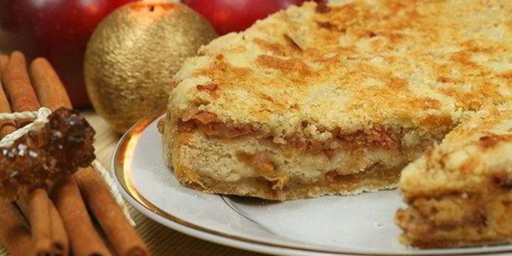 Как приготовить яблочный пирог с корицей