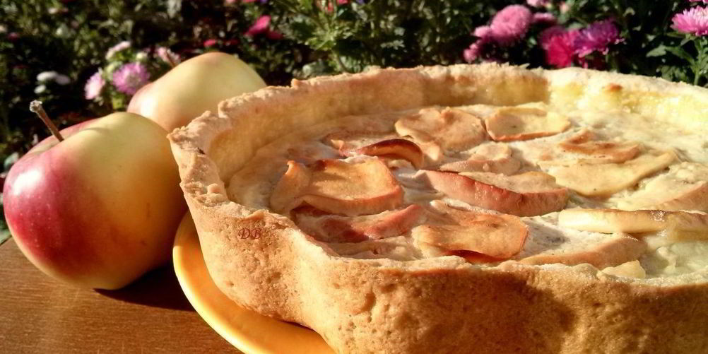 Рецепт яблочный пирог из слоеного теста