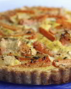 Заливной пирог с сыром в мультиварке