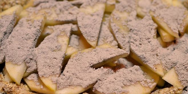 Рецепт заливной яблочный пирог