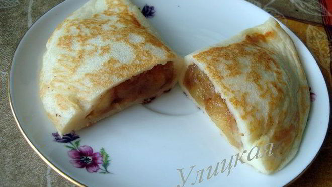 Рецепт Блинчиковые пирожки