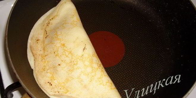 Рецепт блинчиковые пирожки