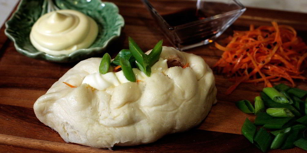 Рецепт тыквенные паровые пирожки с мясом