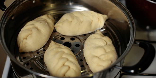 Рецепт корейские паровые пирожки