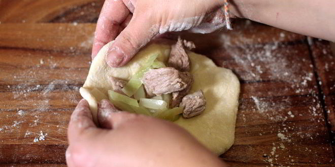 Рецепт корейские паровые пирожки