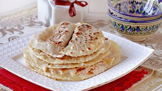 Рецепт Кутабы с мясом по-азербайджански