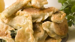 Рецепт Кутабы с зеленью