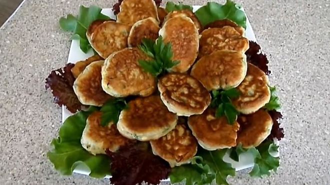 Рецепт Ленивые пирожки с яйцом и луком на кефире