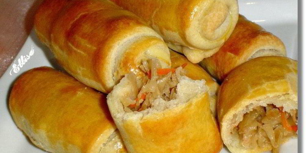 Рецепт пирожки с капустой