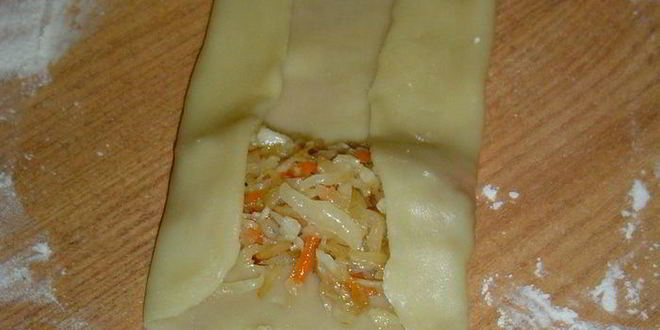 Рецепт молдавские пирожки с капустой
