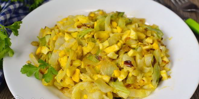 Рецепт начинка для пирожков с капустой и яйцом