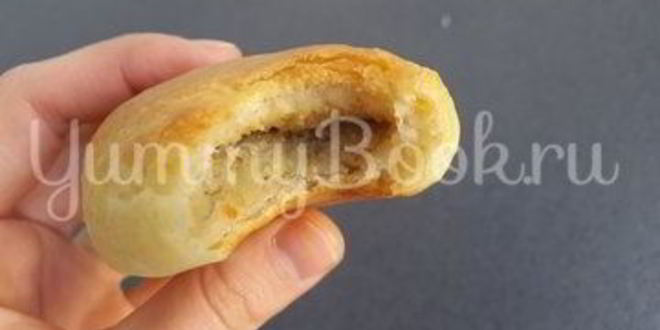 Рецепт пирожки дрожжевые с картофелем и печенью