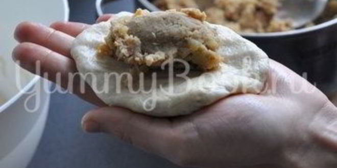 Рецепт пирожки дрожжевые с картофелем и печенью