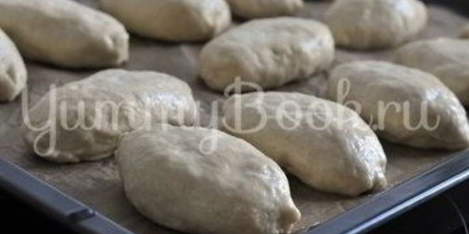 Рецепт пирожки дрожжевые с картофелем и печенью