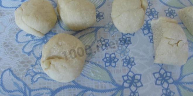 Рецепт пирожки из бездрожжевого теста с яблочной начинкой