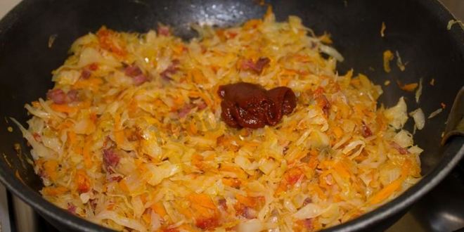 Рецепт пирожки из ржаной муки с капустой в духовке