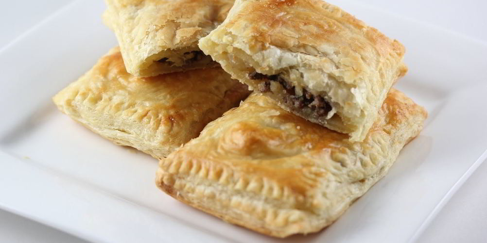 Рецепт пирожки из бездрожжевого теста с яблочной начинкой