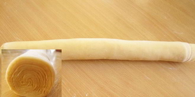 Рецепт пирожки из слоеного теста с творожной начинкой