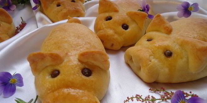 Рецепт пирожки румяные хрюшки