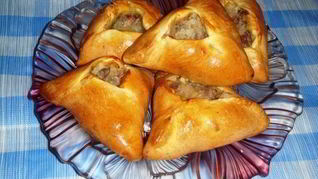 Рецепт Пирожки с говядиной и картошкой