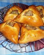 Пирожки с говядиной и картошкой