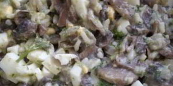 Рецепт пирожки с грибами и яйцом