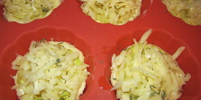 Рецепт пирожки с кабачком и сыром