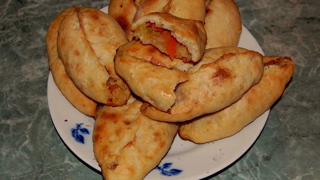 Рецепт Пирожки с капустой и морковью
