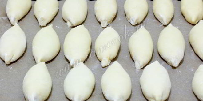 Рецепт пирожки с капустой на кефирном тесте