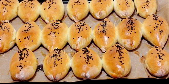 Рецепт пирожки с капустой на кефирном тесте